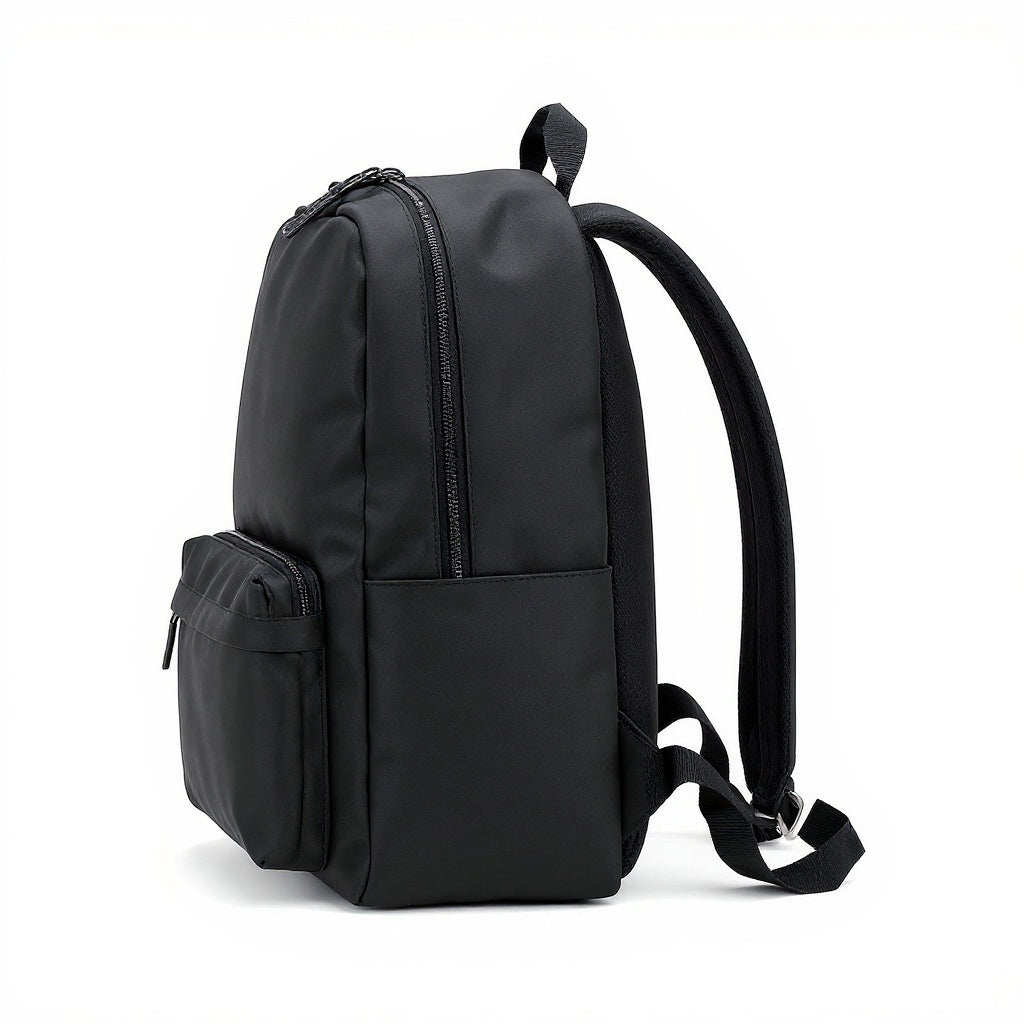 Polyester Convertible Crossbody Backpack – 10L, Adjustable Straps, Black - View 3