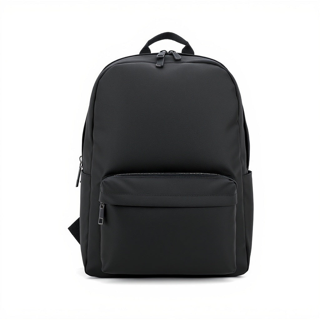 Polyester Convertible Crossbody Backpack – 10L, Adjustable Straps, Black - View 1